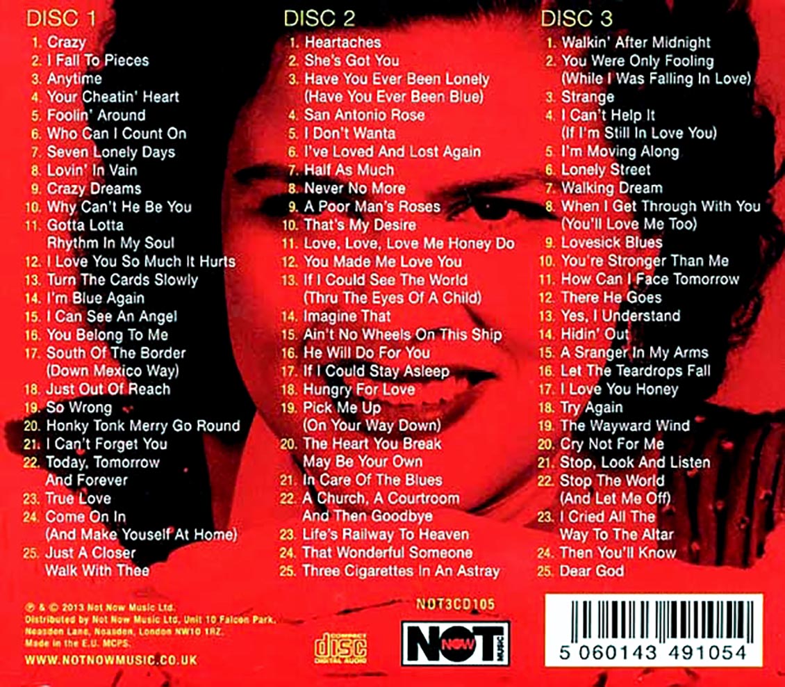 The Anthology By Patsy Cline, CD With Onlymintrecords - Ref:947952320