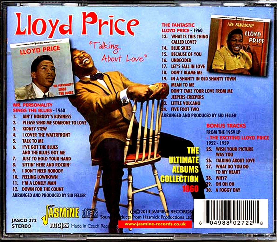 Talking about love: the ultimate albums collection 1960 by Lloyd Price ...