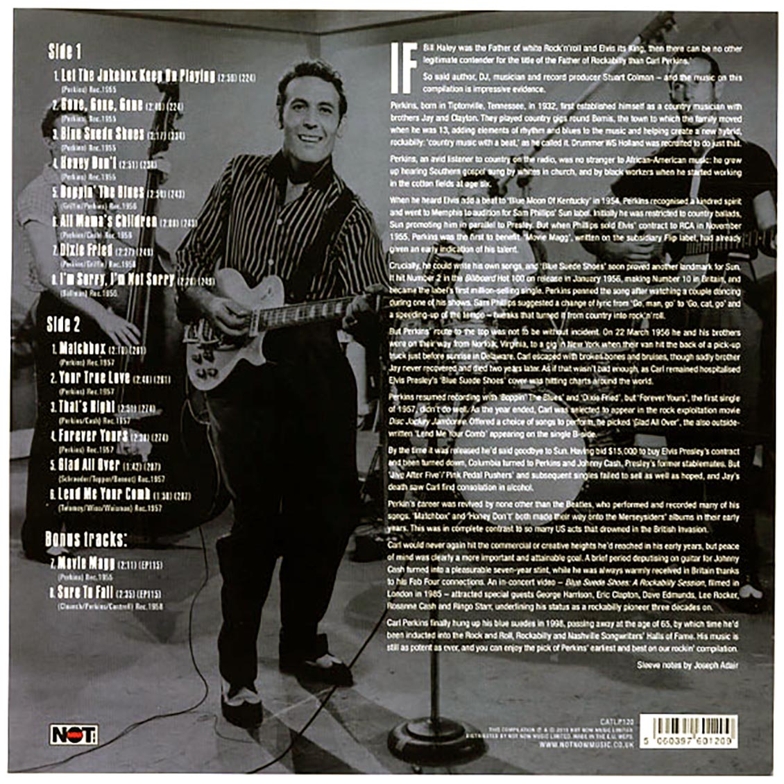 carl perkins the greatest hits collection