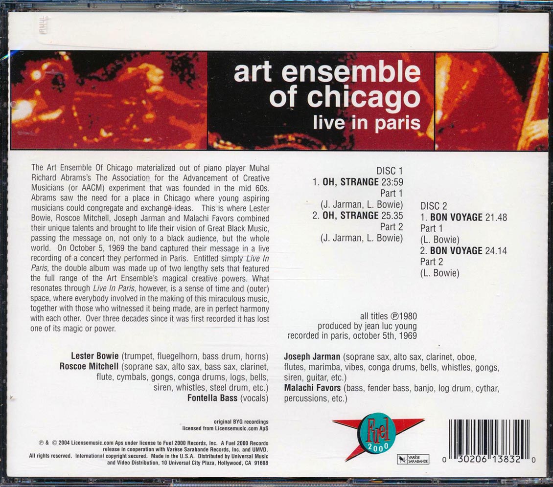 The Art Ensemble Of Chicago 21CD Box Set - CD
