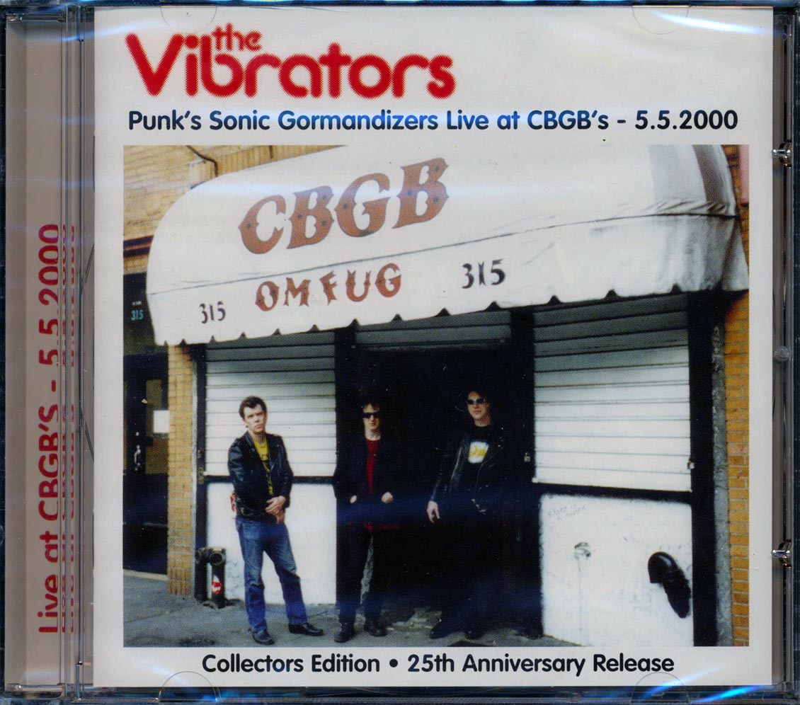 The Vibrators - Punk's Sonic Gormandizers Live At CBGB's 5.5.2000 (21 tracks)