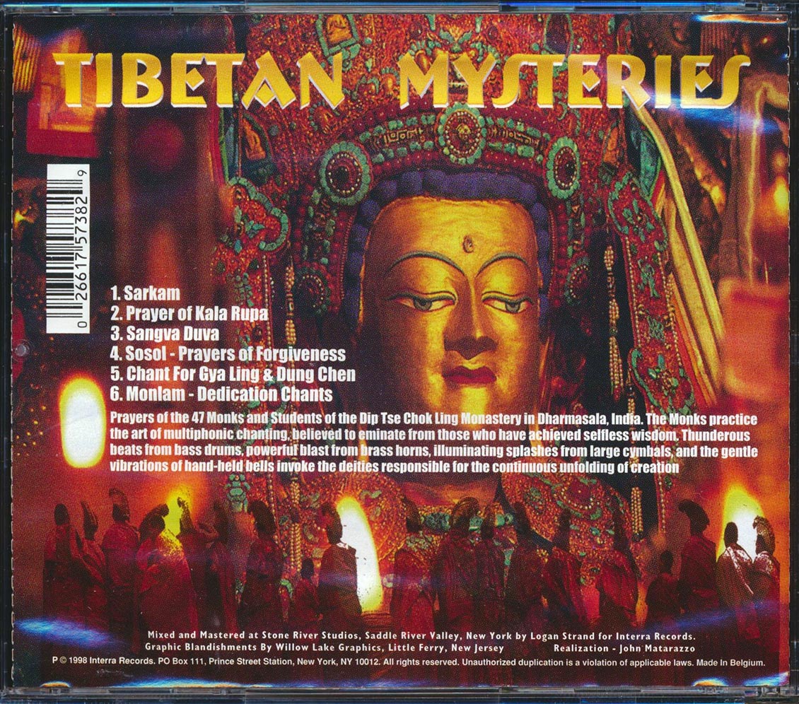 SEALED NEW CD Tibetan Mysteries - Buddhist Chants 26617573829 | EBay