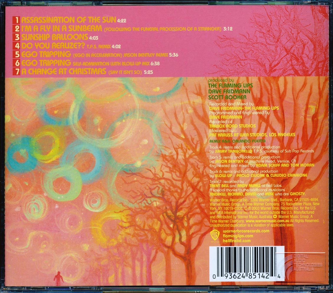 Sealed New Cd Flaming Lips The Ego Tripping At The Gates Of Hell