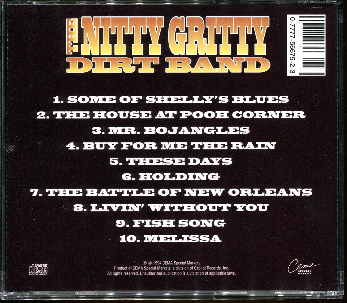 The Nitty Gritty Dirt Band De The Nitty Gritty Dirt Band, CD Chez ...