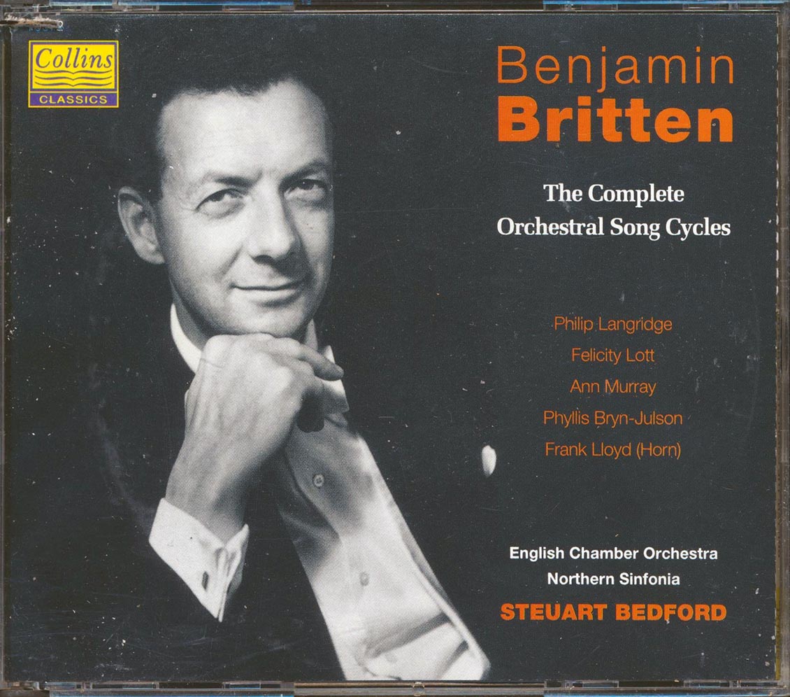 SEALED NEW CD Benjamin Britten - The Complete Orchestral Song-Cycles ...