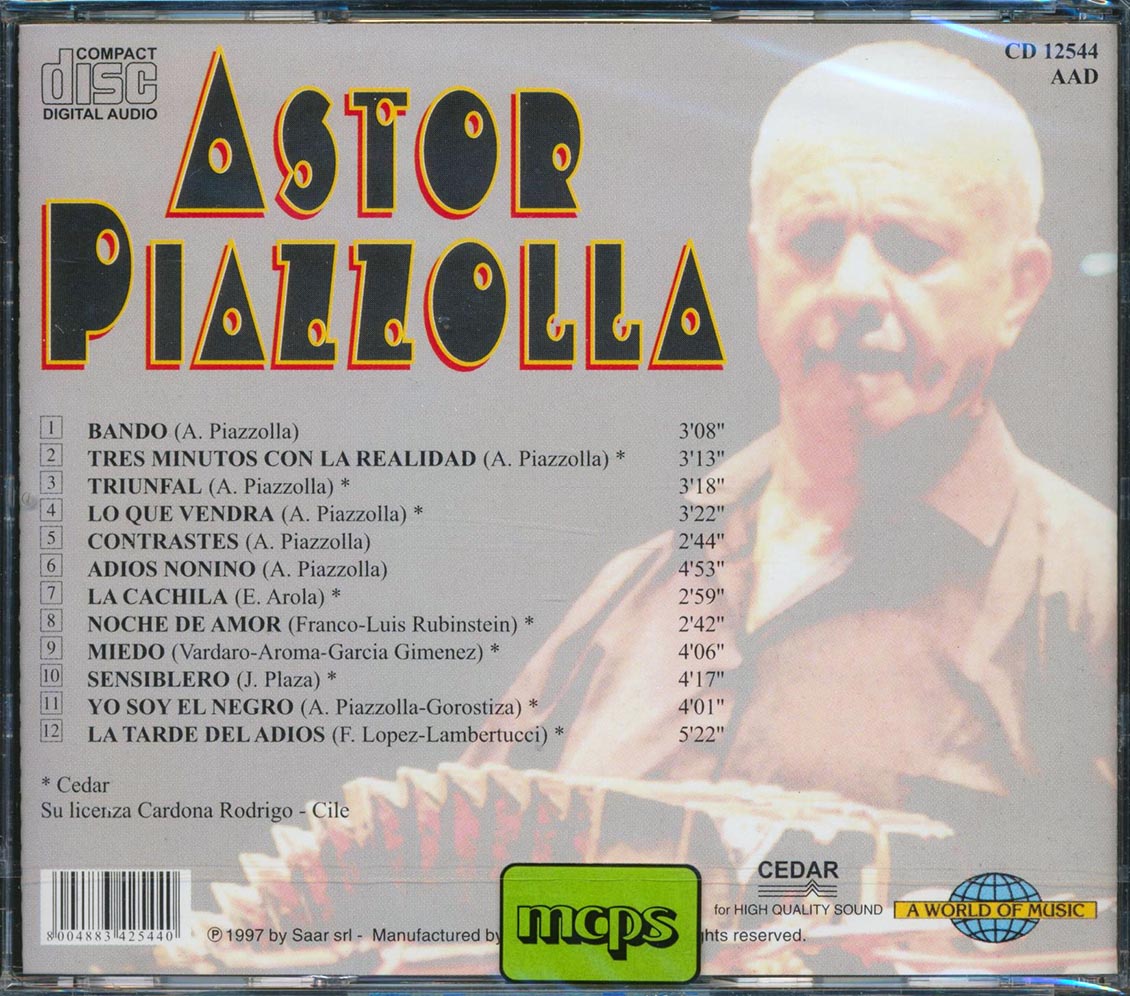 SEALED NEW CD Astor Piazzolla - Astor Piazzolla 8004883425440 | eBay