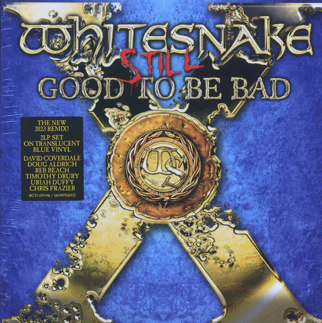 Whitesnake - Still Good To Be Bad (2xLP) (blue vinyl) (remastered)